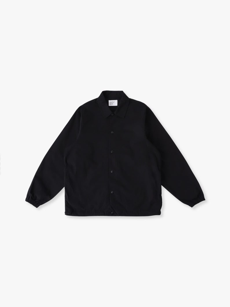 コットンコーデュラナイロン コーチジャケット 詳細画像 black 3