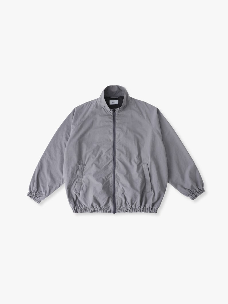 ウォッシュドナイロン トラックジャケット 詳細画像 gray
