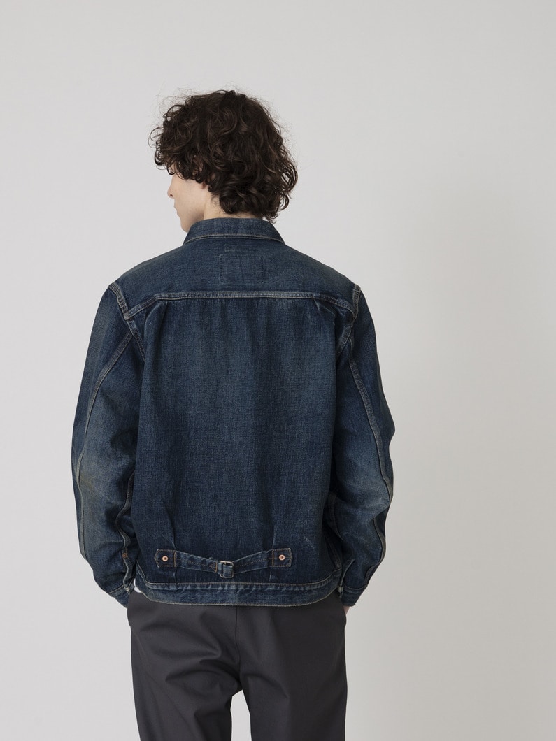 13オンス ヴィンテージ デニムジャケット 詳細画像 blue 3