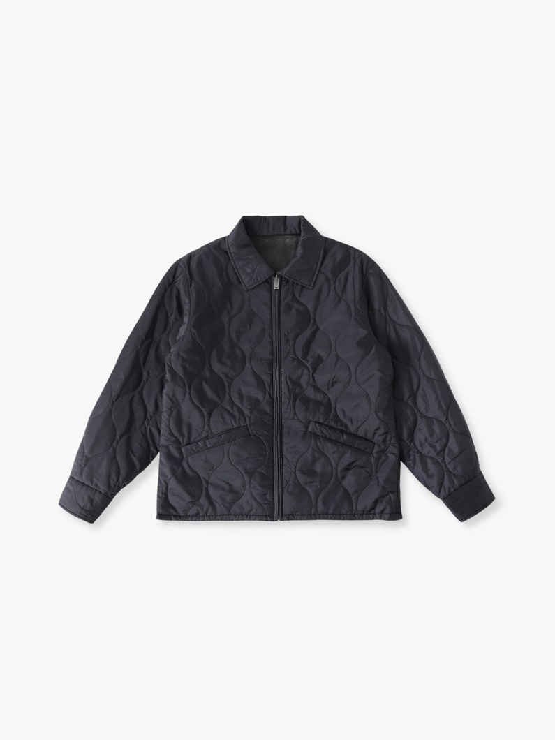 スーベニア キルティング ジャケット 詳細画像 black