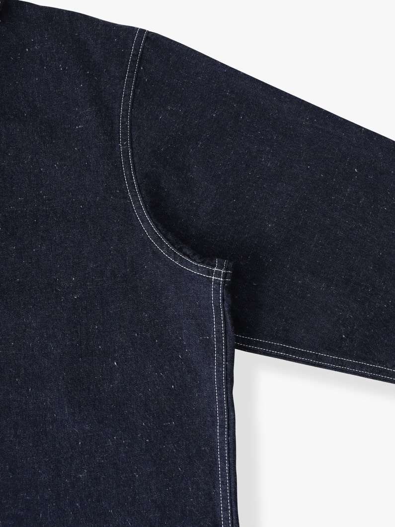 サルベージ ワンウォッシュ デニムパーカー 詳細画像 indigo 2