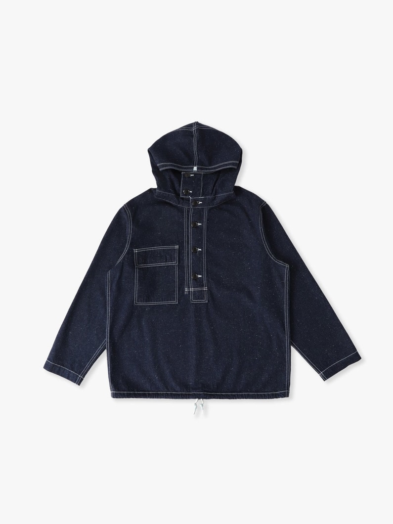 サルベージ ワンウォッシュ デニムパーカー 詳細画像 indigo 3