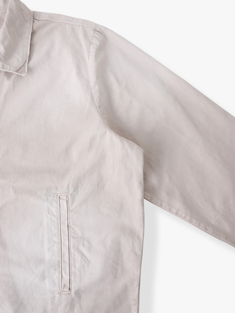 コットン ロゴ ジャケット 詳細画像 beige 2