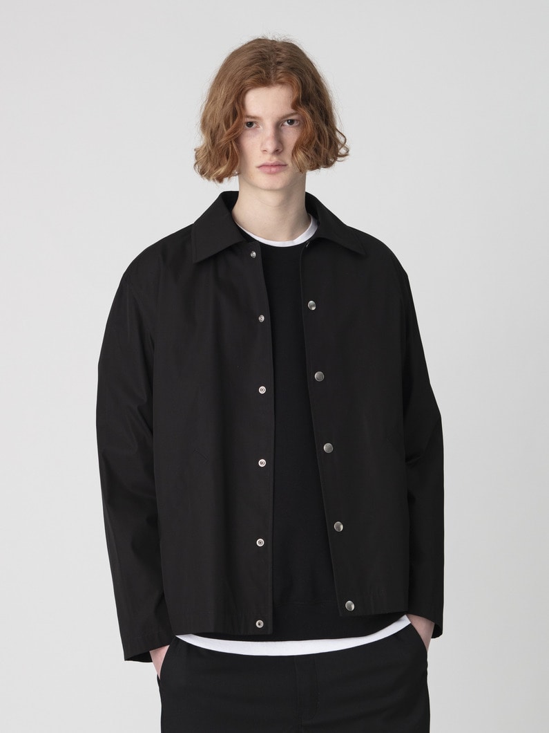 ブラックロゴ コーチジャケット 詳細画像 black/black 1