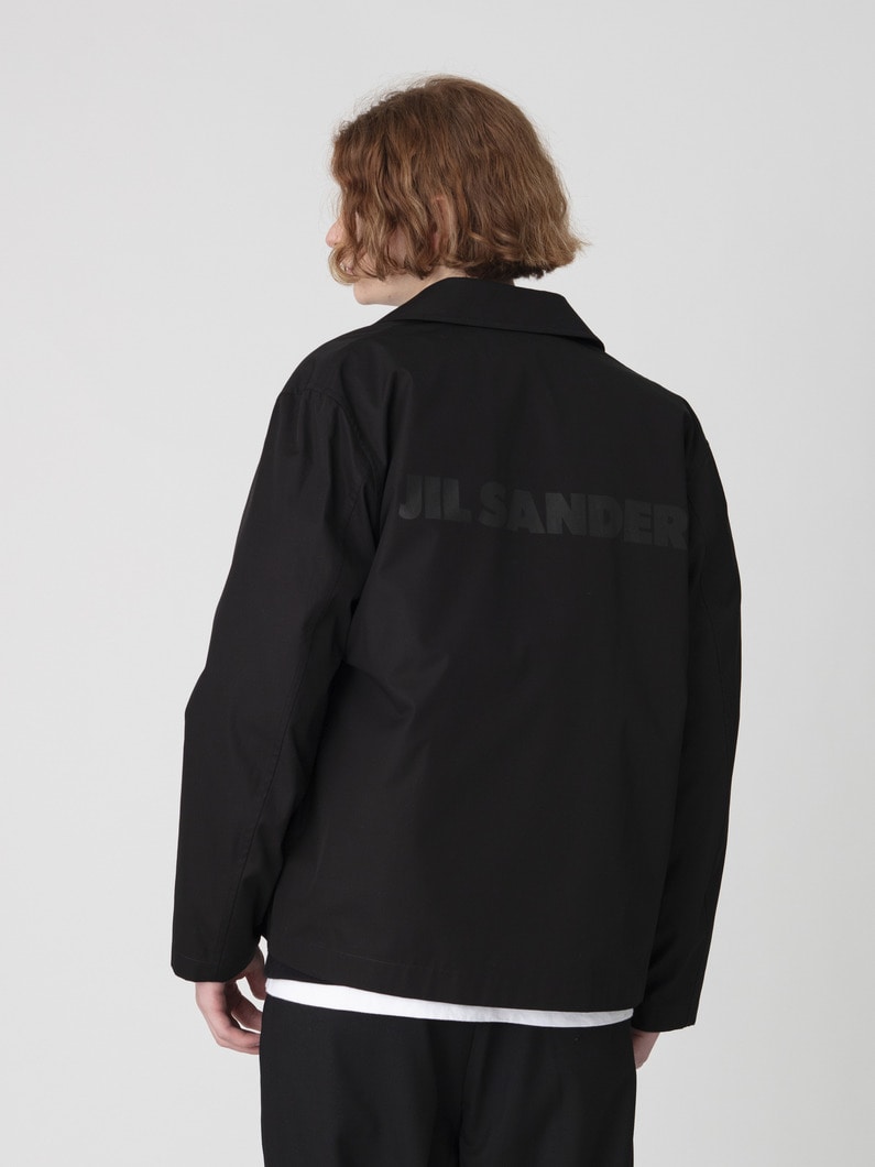 ブラックロゴ コーチジャケット 詳細画像 black/black 2