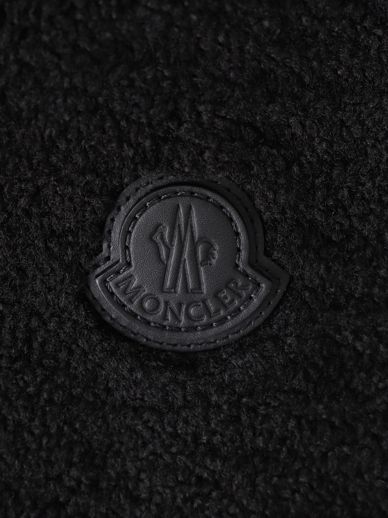 テディフリース ジップフーディー 詳細画像 black 5