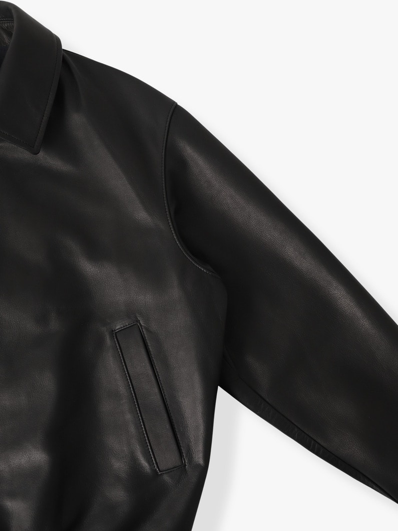 カウレザー スポーツ ジャケット 詳細画像 black 2