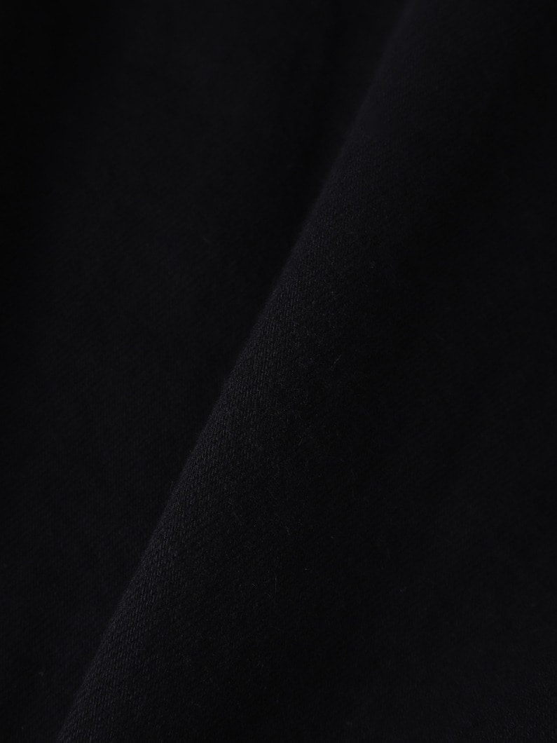 コットンヘンプ デニムジャケット 詳細画像 black 3