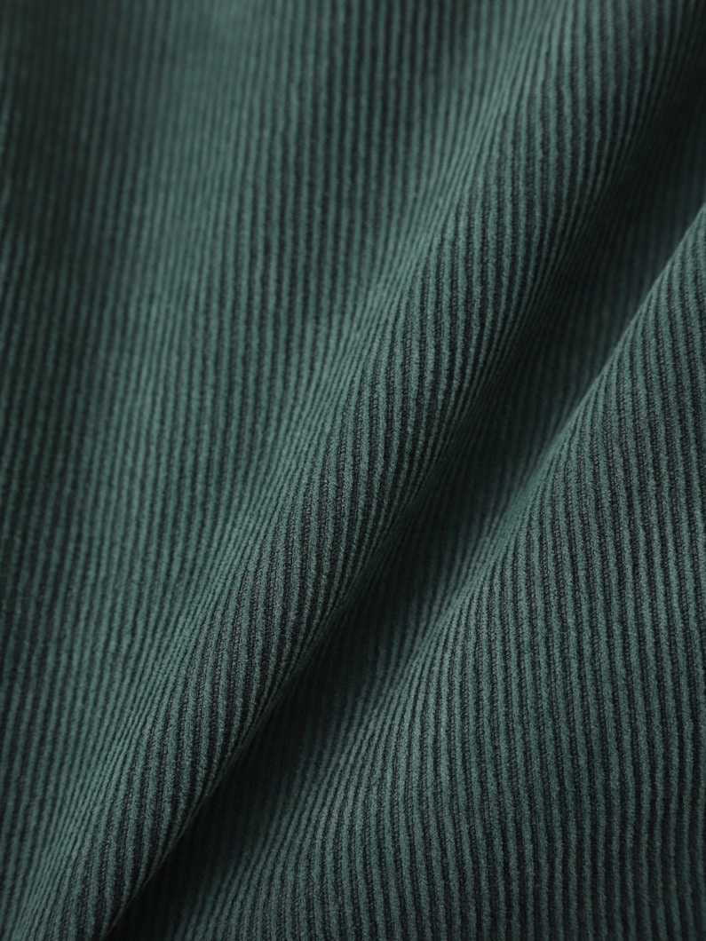 オーガニックコーデュロイ ベースボールジャケット 詳細画像 green 3