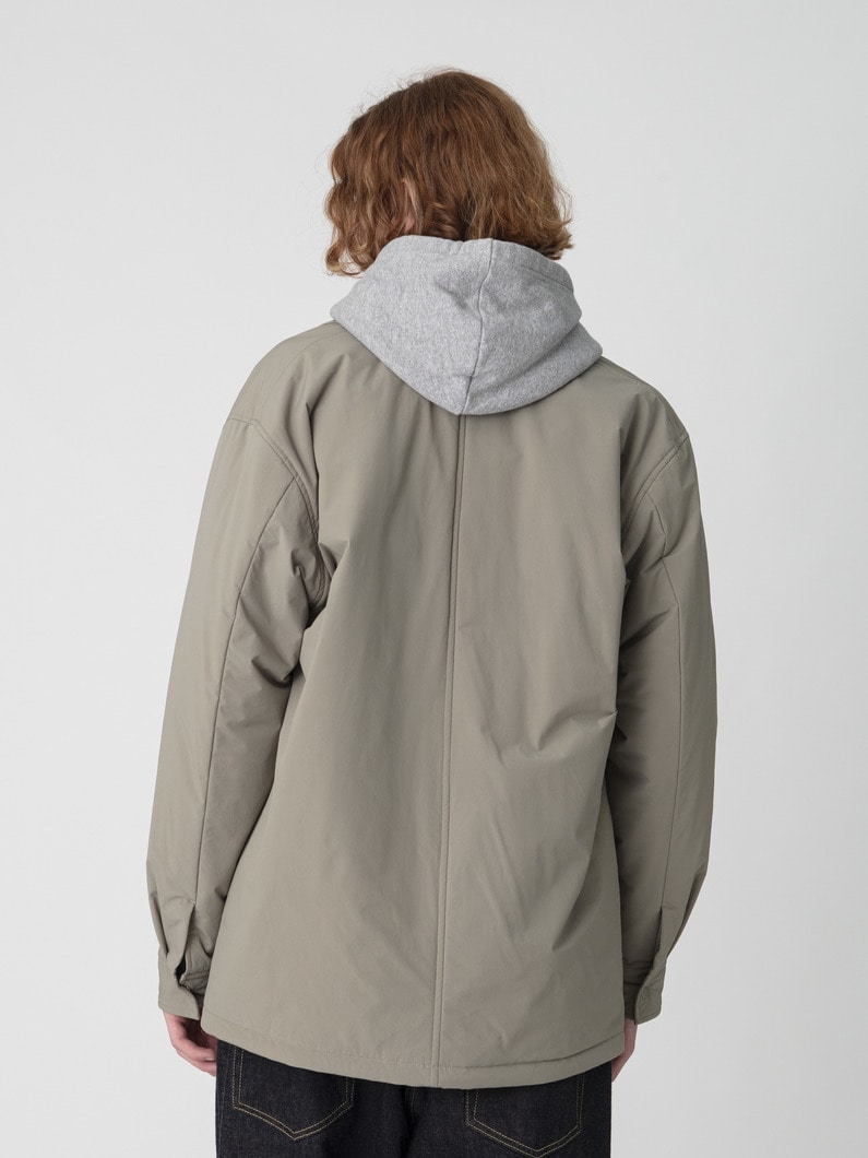 パデッド コーチジャケット 詳細画像 olive 2