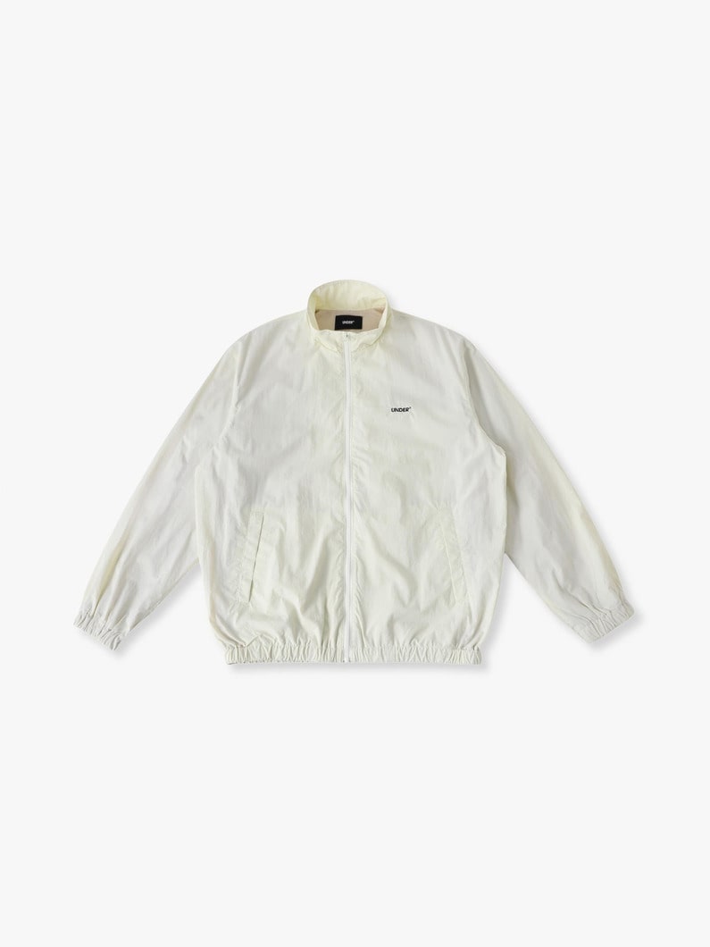 ナイロン トラックジャケット 詳細画像 ivory 3