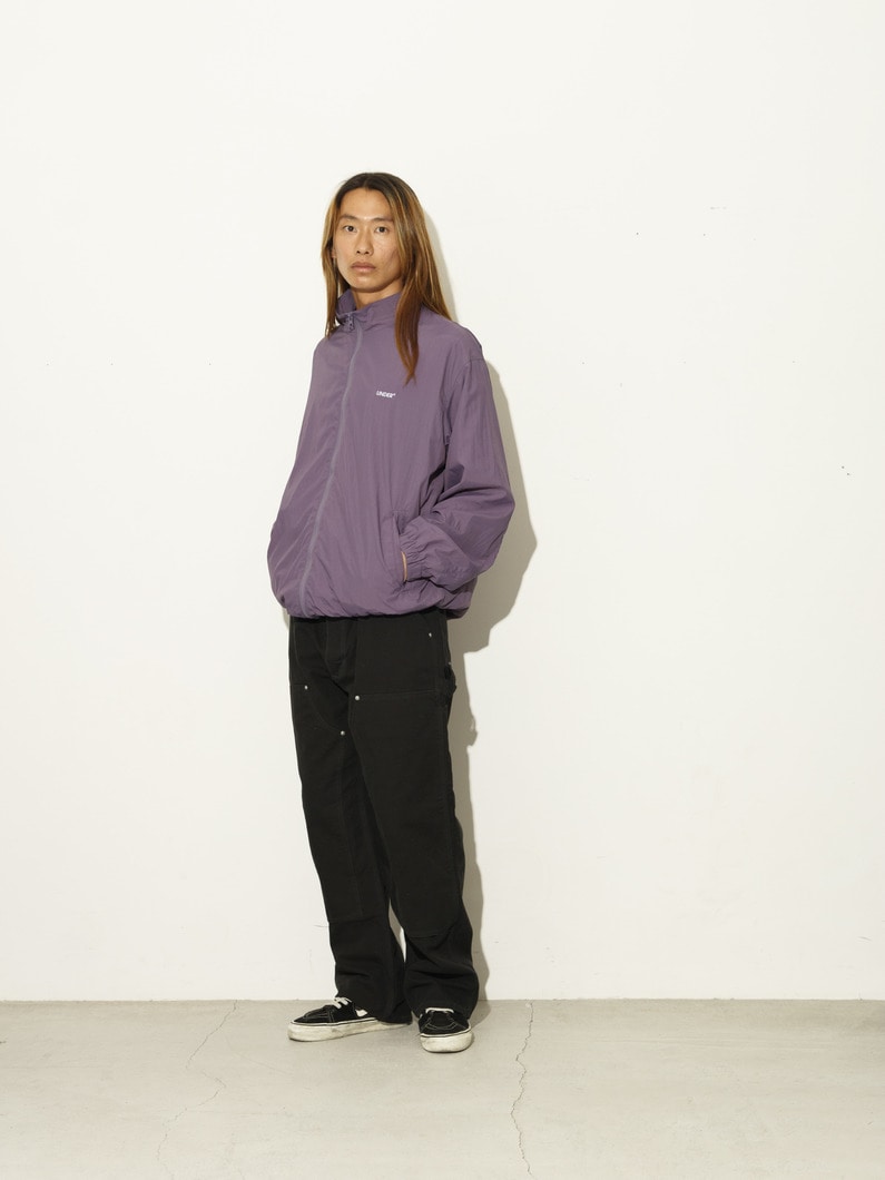 ナイロン トラックジャケット 詳細画像 purple
