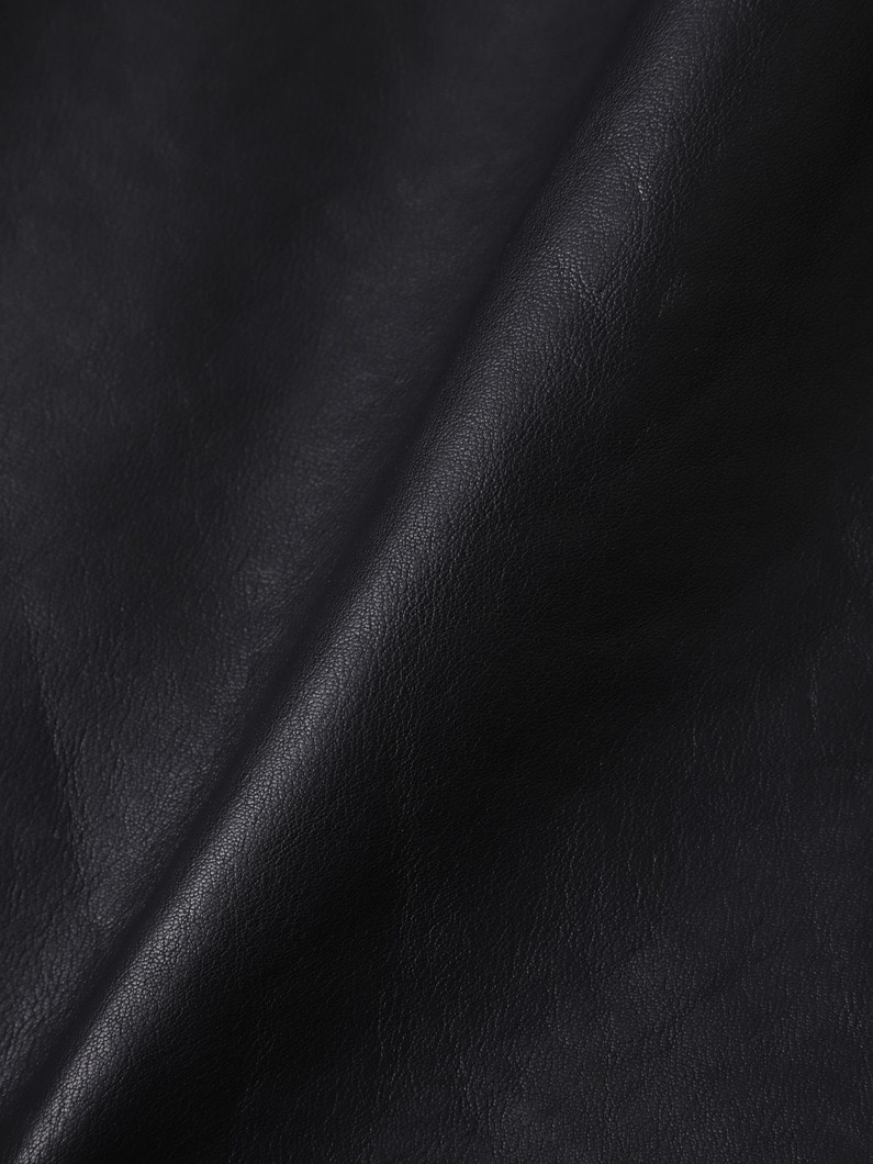 レザー ワークジャケット 詳細画像 black 4