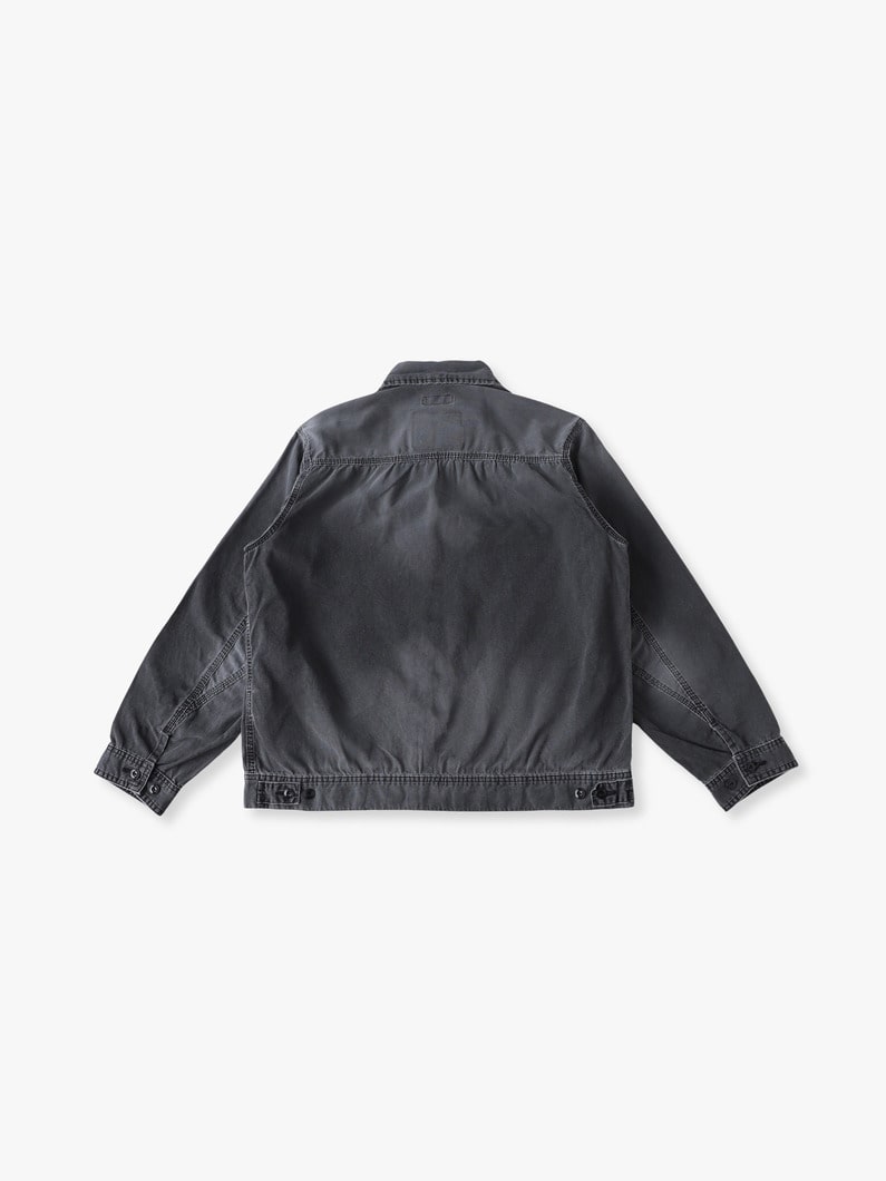 ピグメントダイ ダックブルゾン 詳細画像 black 1