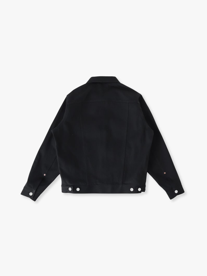3rd タイプ ブラック デニムジャケット 詳細画像 black 1