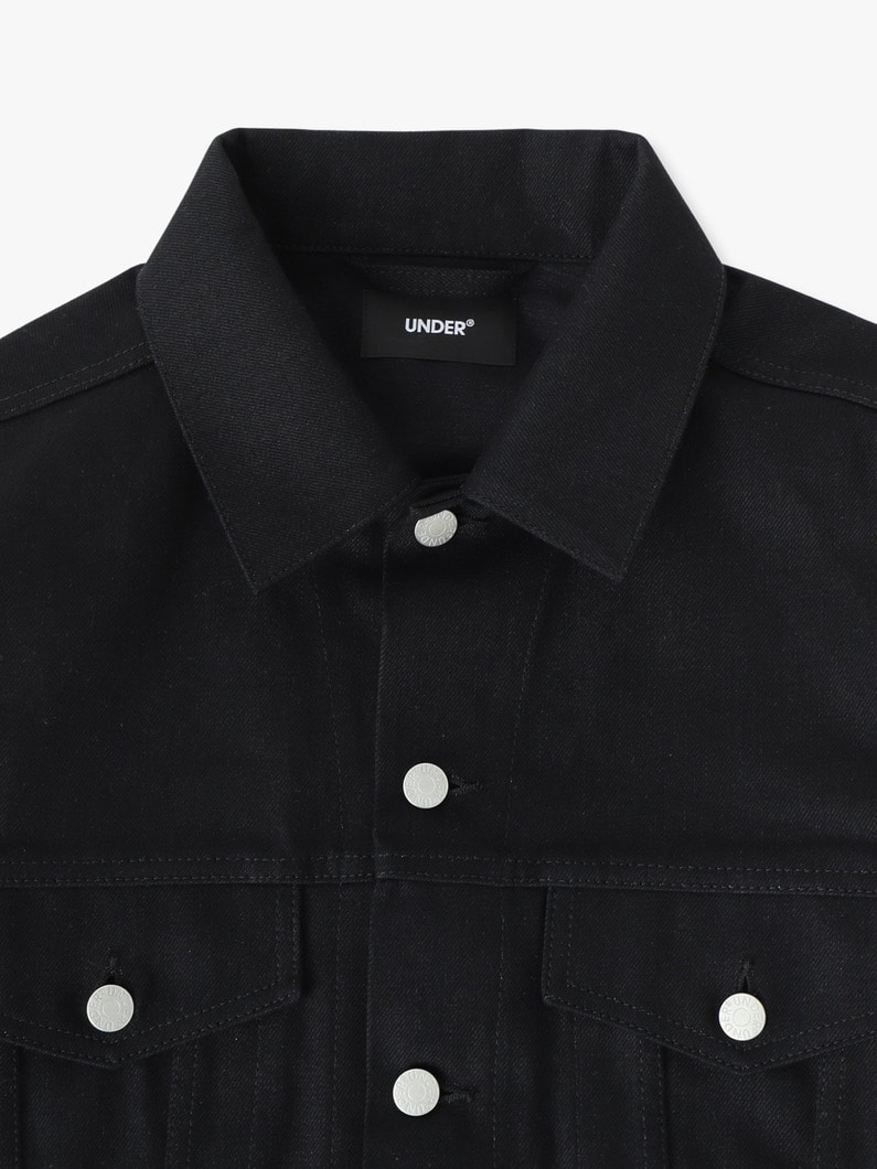 3rd タイプ ブラック デニムジャケット 詳細画像 black 3