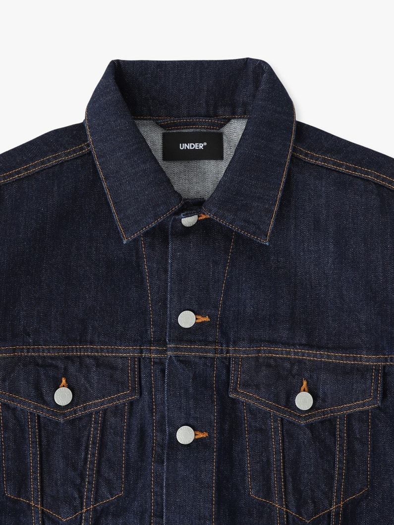 3rd タイプ ウォッシュ デニムジャケット 詳細画像 indigo 3