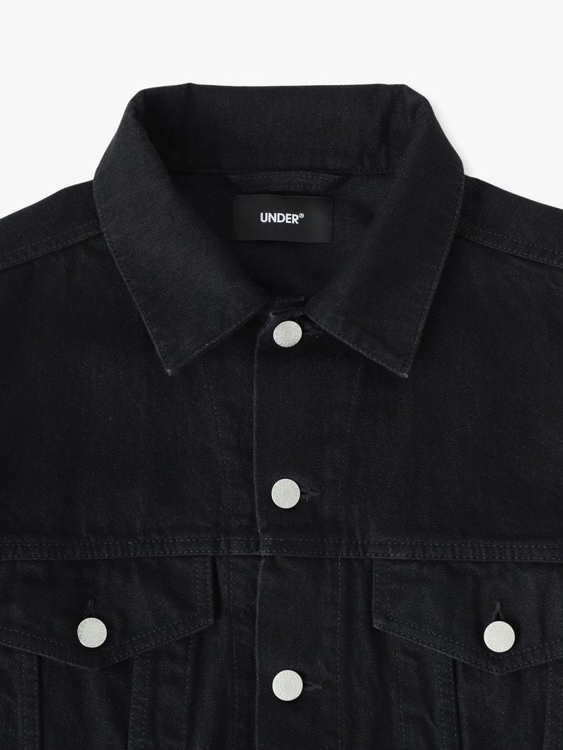 3rd タイプ ウォッシュ ブラック デニムジャケット 詳細画像 black 3