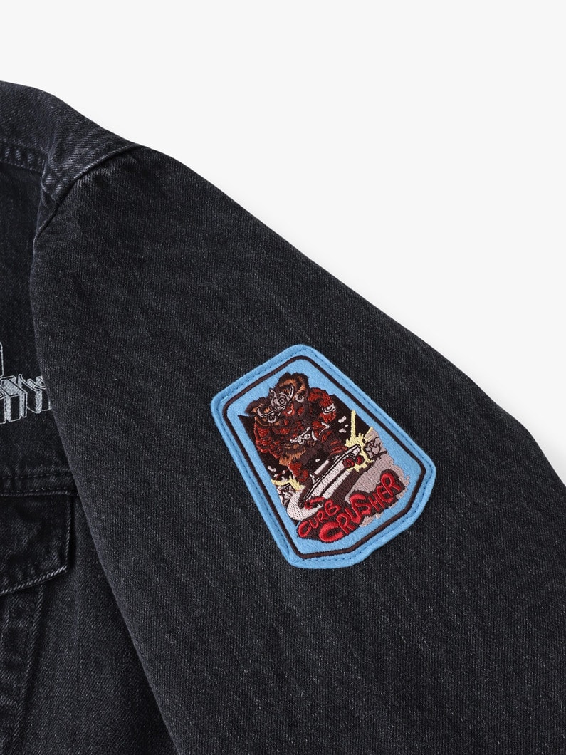 カスタム プリンティング アンド エンブロイダリー ジャケット 詳細画像 black 3