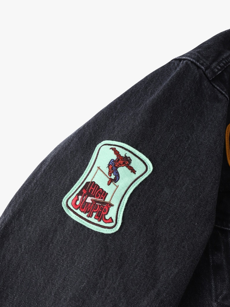 カスタム プリンティング アンド エンブロイダリー ジャケット 詳細画像 black 4