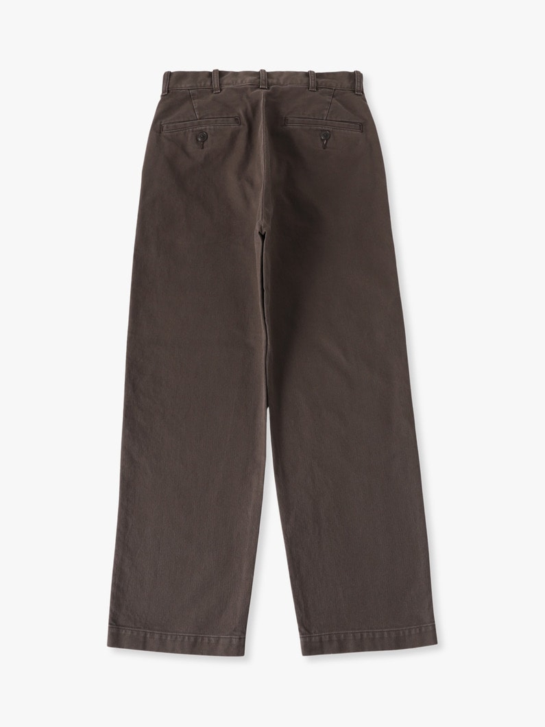 ミリタリージャーマンクロス パンツ 詳細画像 dark brown 1