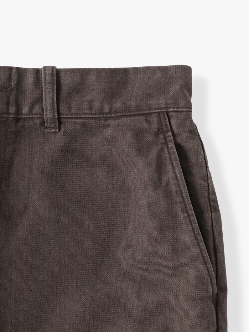 ミリタリージャーマンクロス パンツ 詳細画像 dark brown 3
