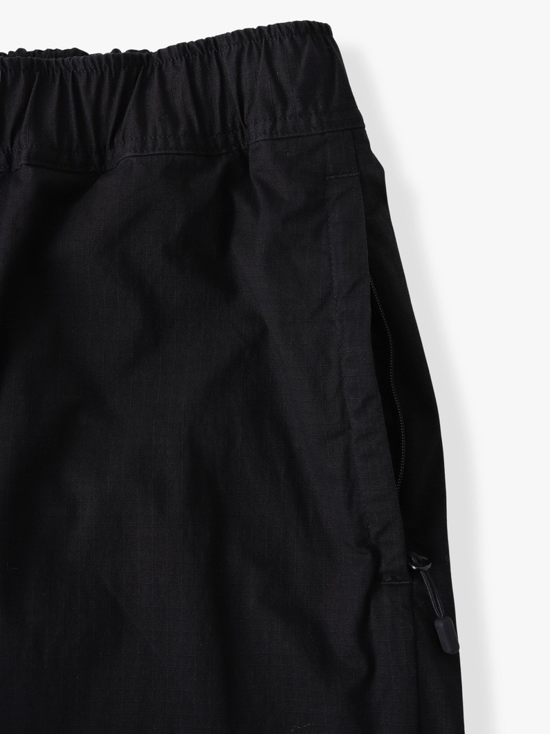 コットンコーデュラナイロン イージーパンツ 詳細画像 black 2