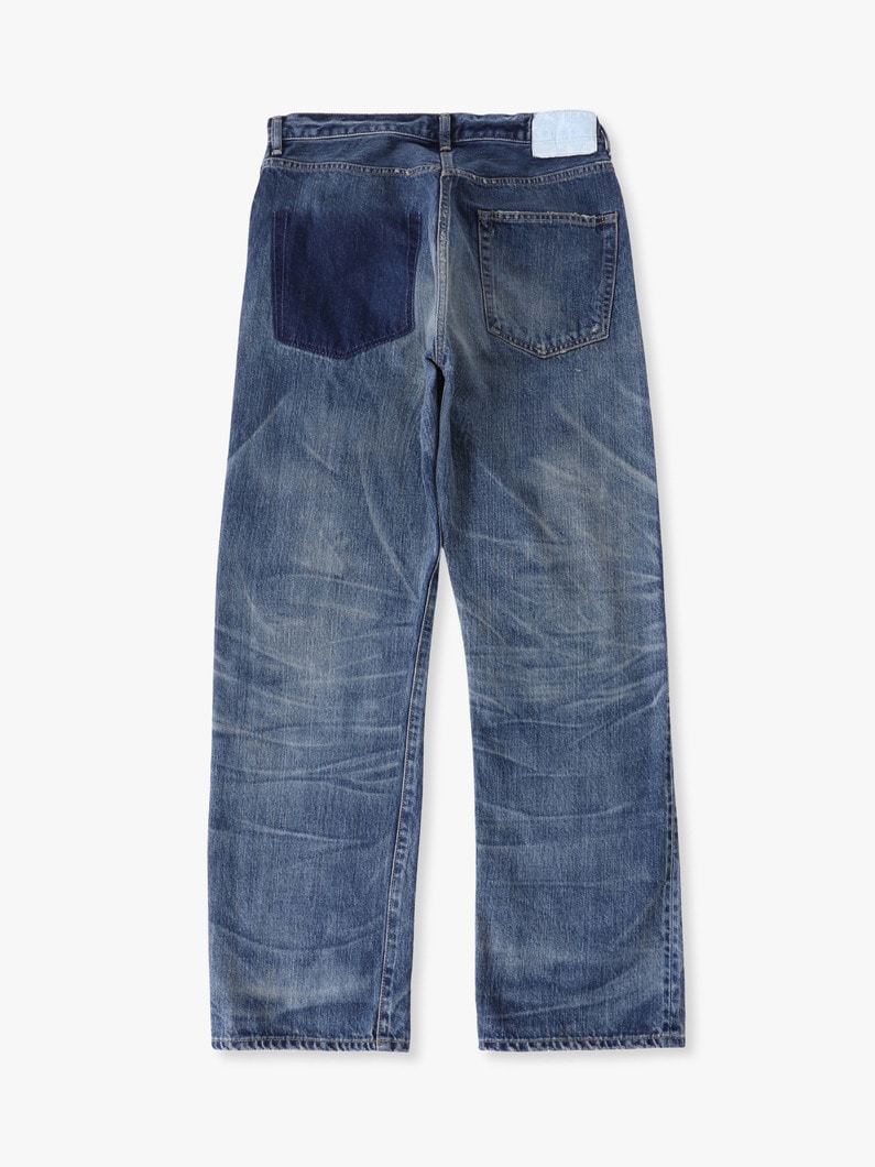ストレートフィット デニムパンツ 詳細画像 blue 1