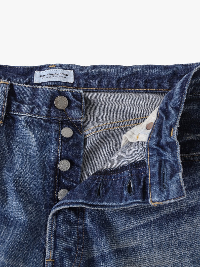 ストレートフィット デニムパンツ 詳細画像 blue 2