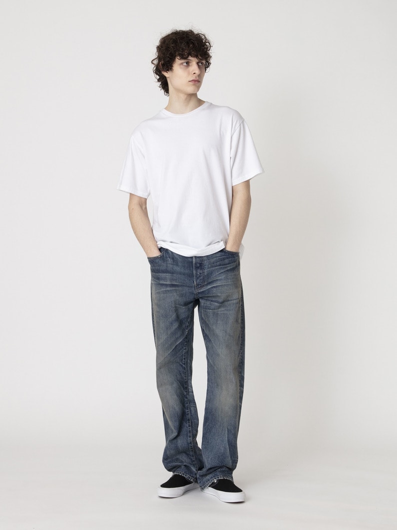 13オンス ストレートフィット デニムパンツ 詳細画像 blue 2