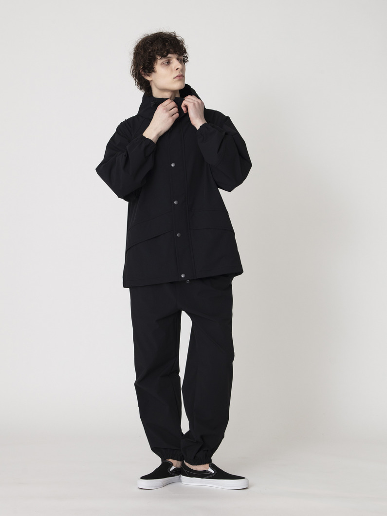 ネットプラス ナイロン イージーパンツ 詳細画像 black 2