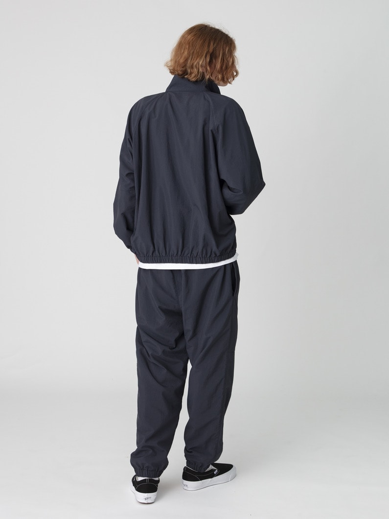 ウォッシュドナイロン トラックパンツ 詳細画像 navy 3