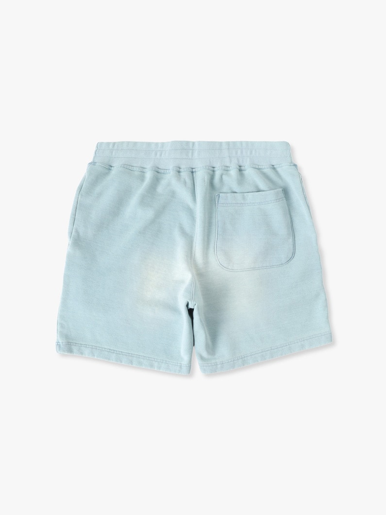 インディゴ ハイゲージスウェット ショーツ 詳細画像 light blue 1