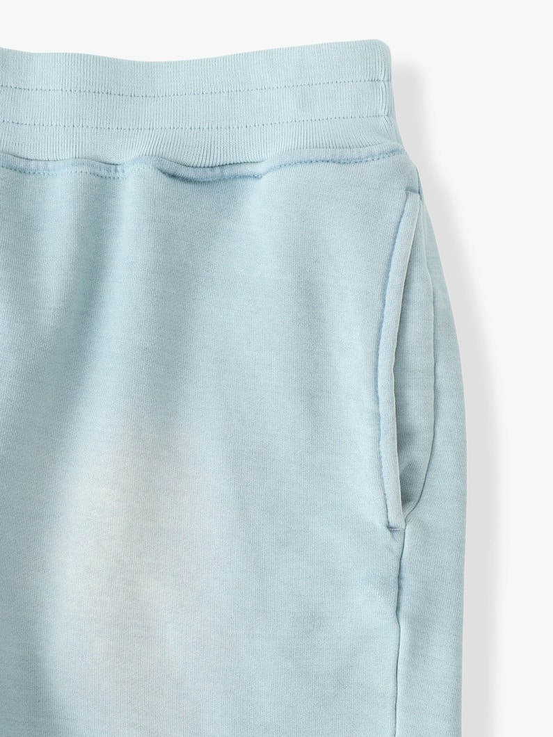 インディゴ ハイゲージスウェット ショーツ 詳細画像 light blue 3