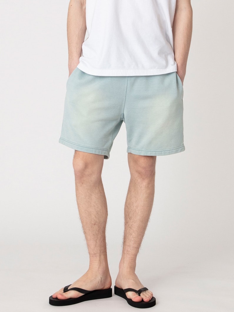 インディゴ ハイゲージスウェット ショーツ 詳細画像 light blue 1