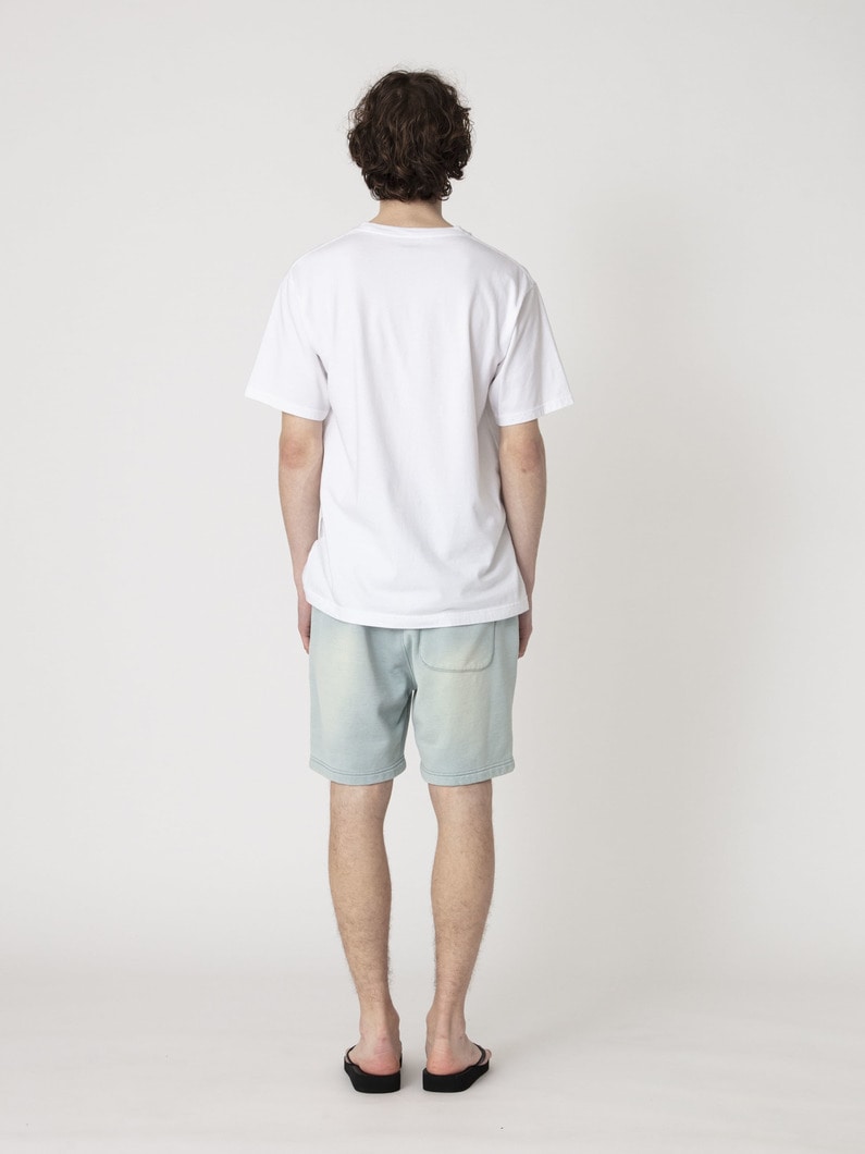 インディゴ ハイゲージスウェット ショーツ 詳細画像 light blue 3