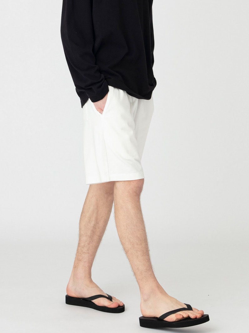 ダブルジャージー ショーツ 詳細画像 white