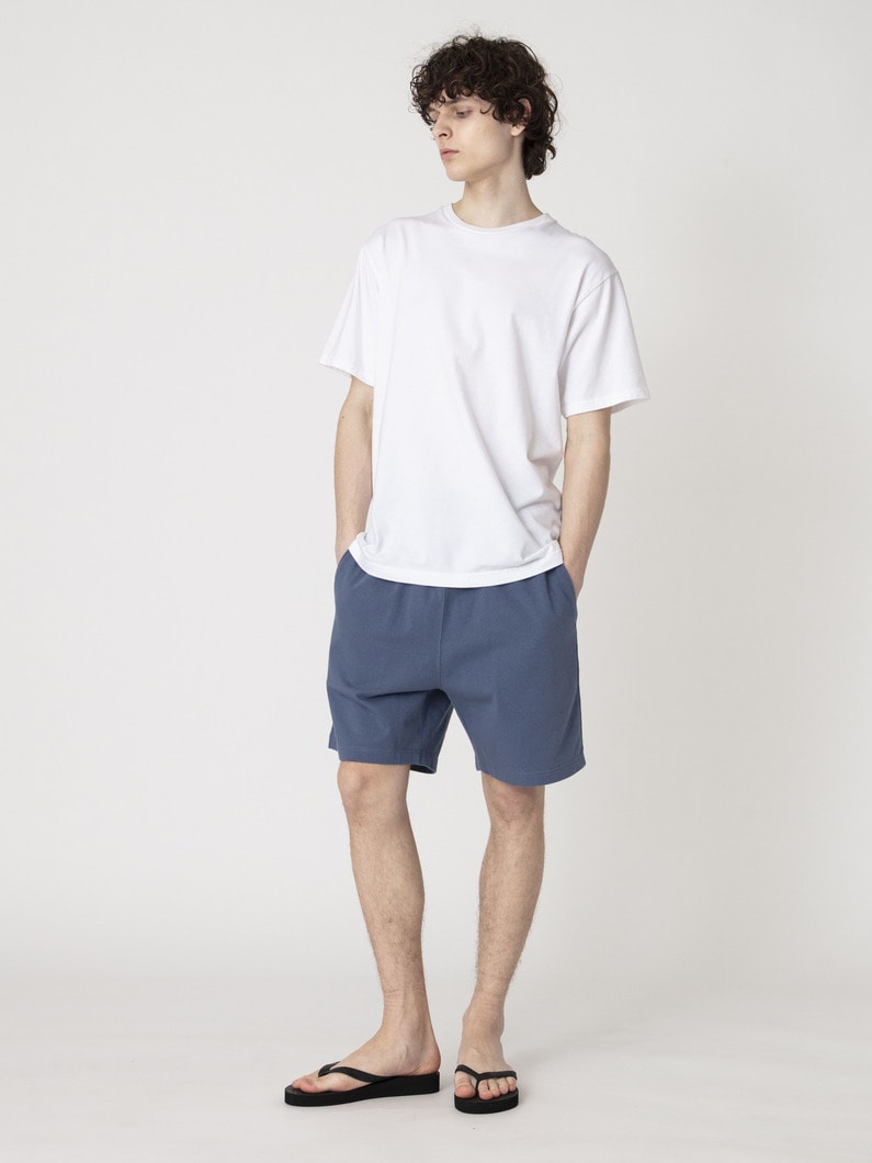 ダブルジャージー ショーツ 詳細画像 blue 2