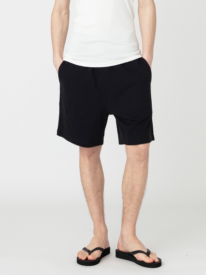 ダブルジャージー ショーツ 詳細画像 black