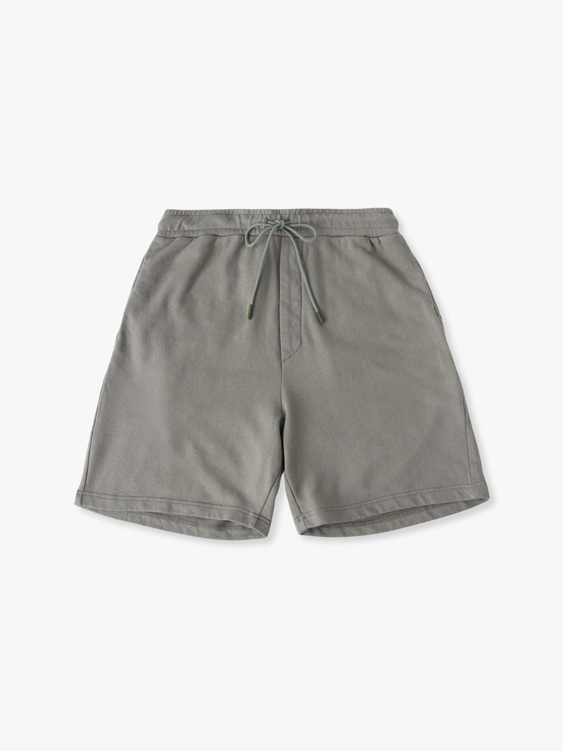 サステナブルコットン スウェット ショーツ 詳細画像 khaki 4
