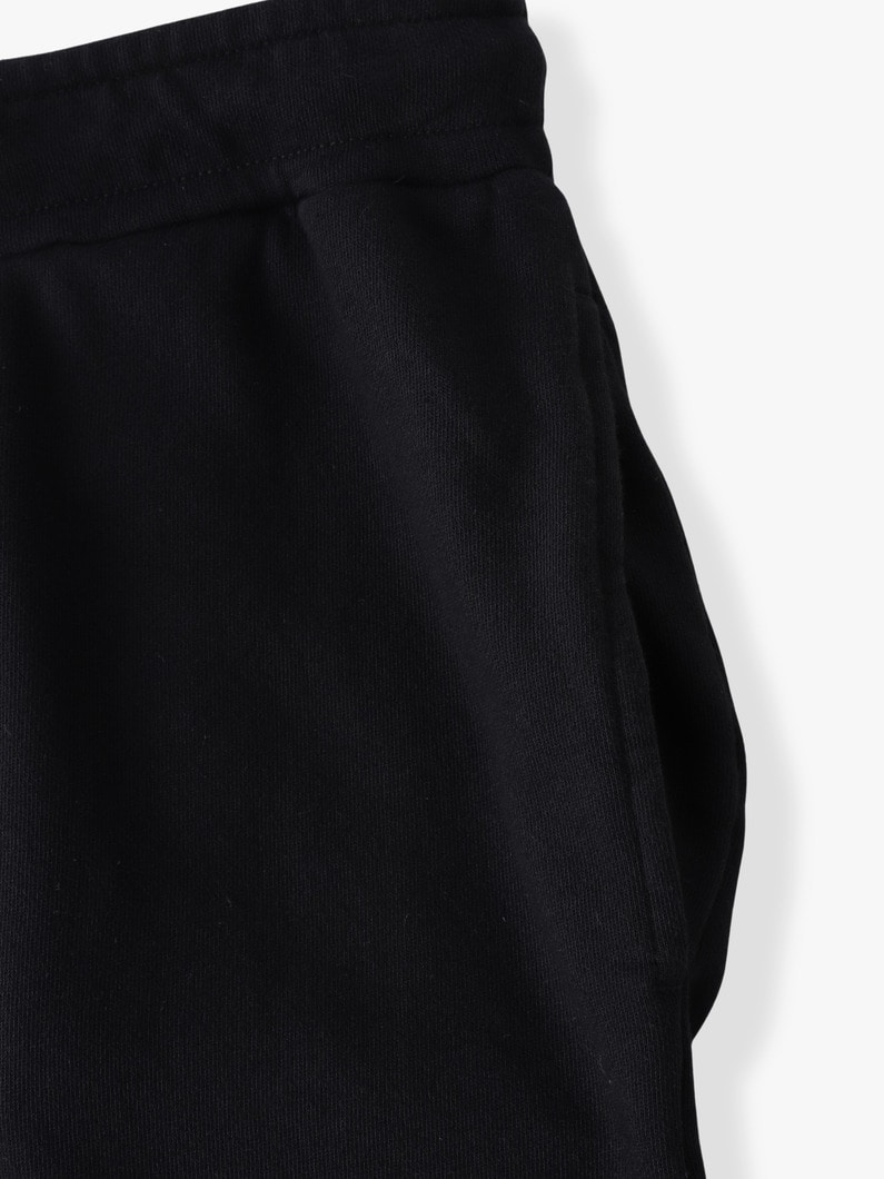 サステナブルコットン スウェット パンツ 詳細画像 black 2