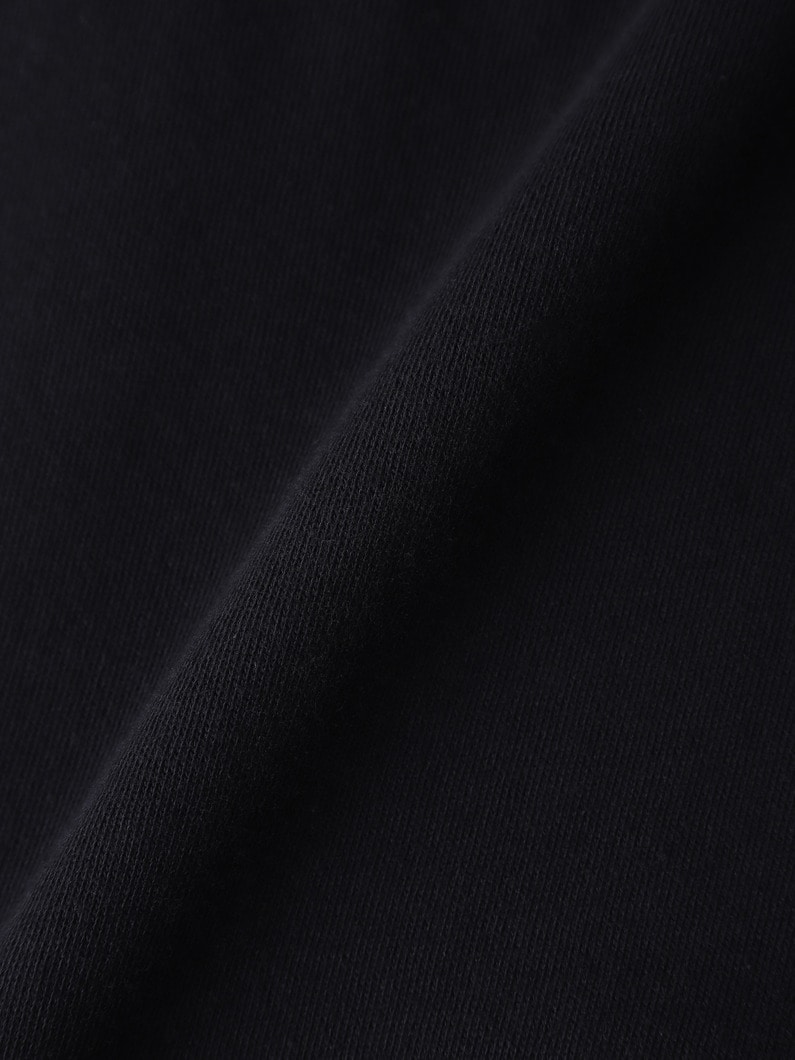 サステナブルコットン スウェット パンツ 詳細画像 black 4