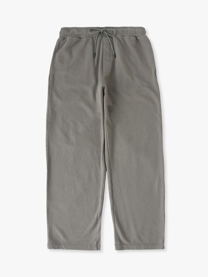 サステナブルコットン スウェット パンツ 詳細画像 khaki 4