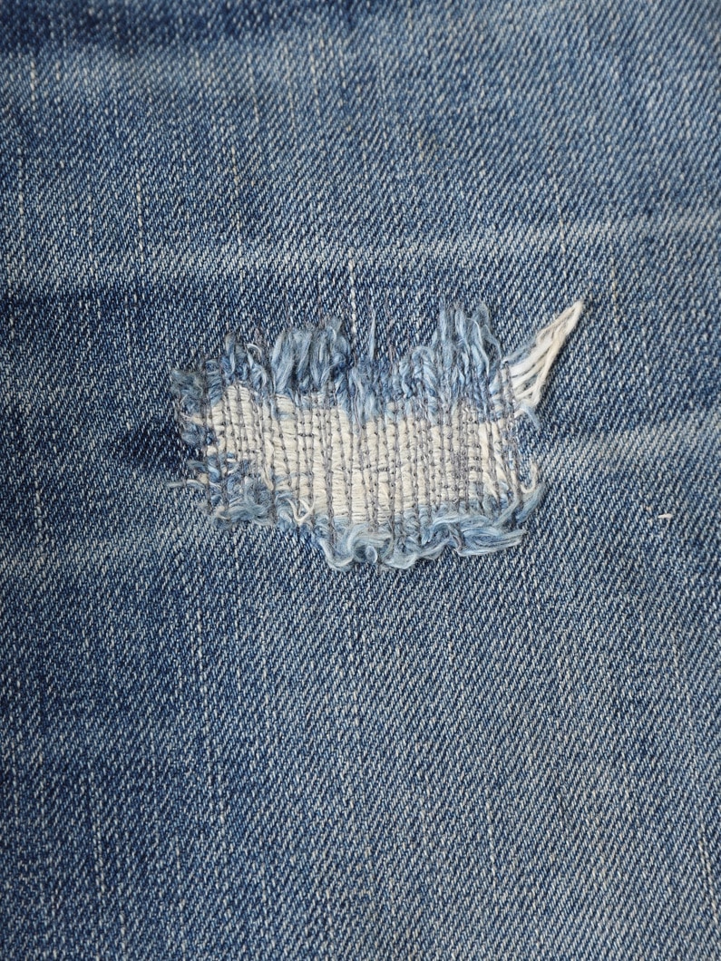 13オンス ダメージ ワイドフィット デニムパンツ 詳細画像 blue 5