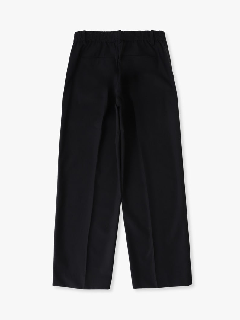 ベーシック スラックスパンツ 詳細画像 black 1