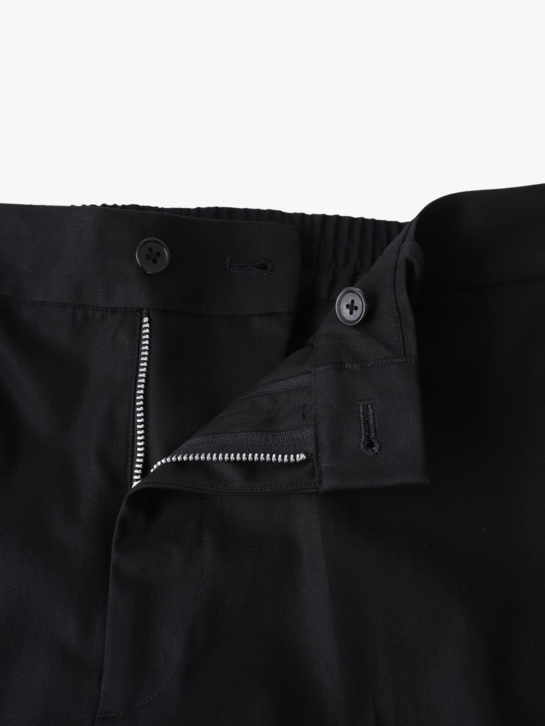 ベーシック スラックスパンツ 詳細画像 black 2