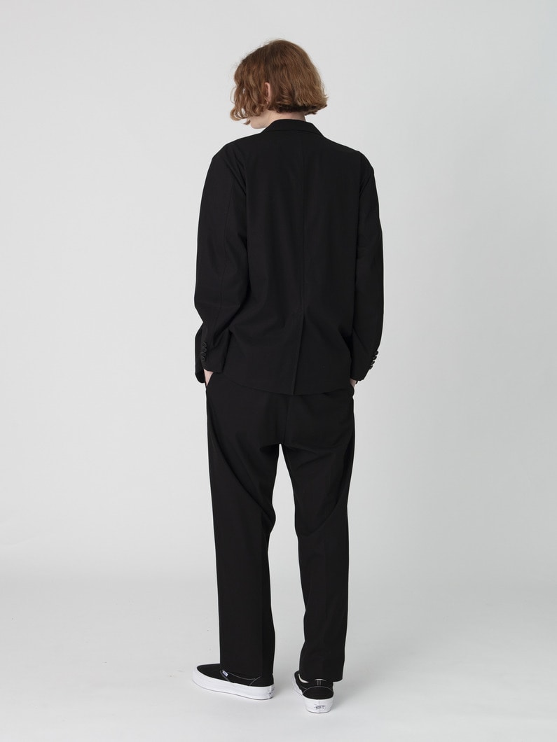 ベーシック スラックスパンツ 詳細画像 black 3