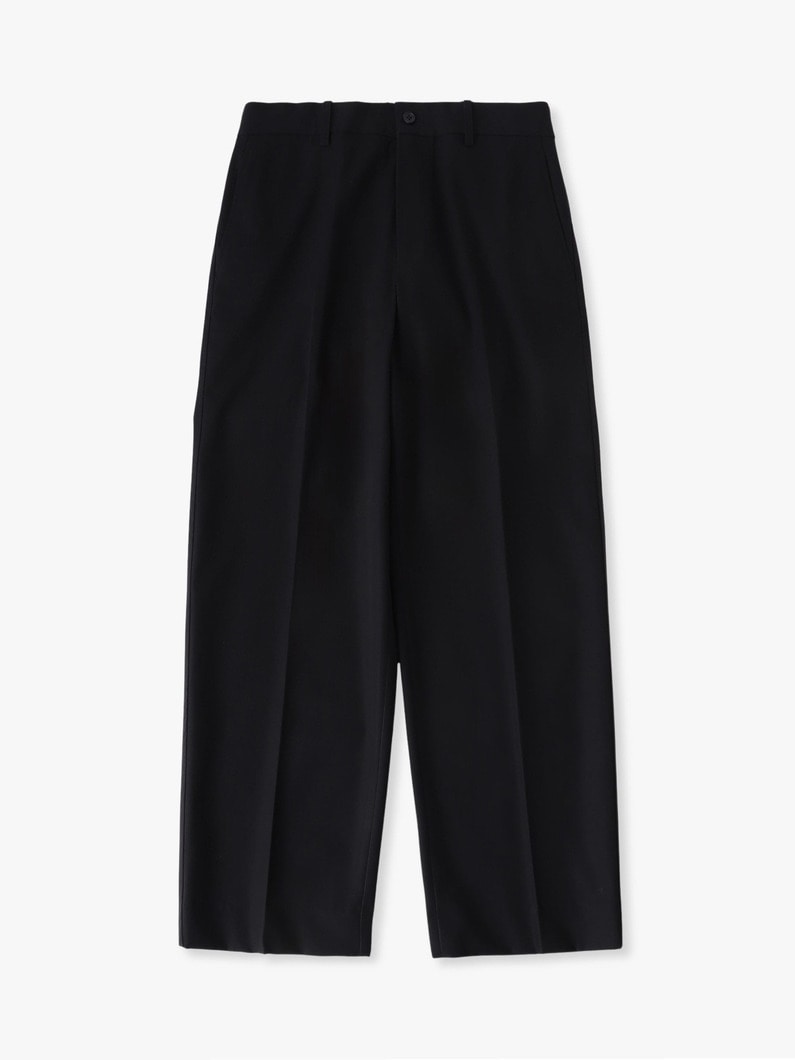ベーシック スラックスパンツ 詳細画像 black 4