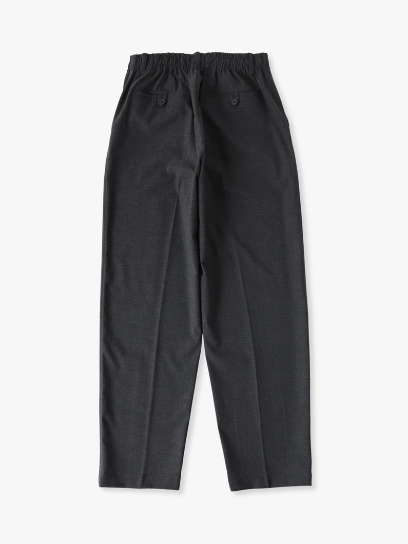 センタープレス スラックスパンツ 詳細画像 navy 1