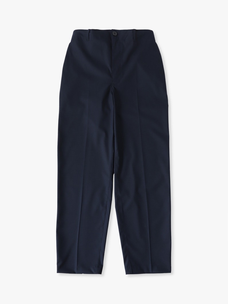センタープレス スラックスパンツ 詳細画像 navy 1